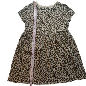 Old Navy Short Sleeve Leopard Dress 3T 🐯